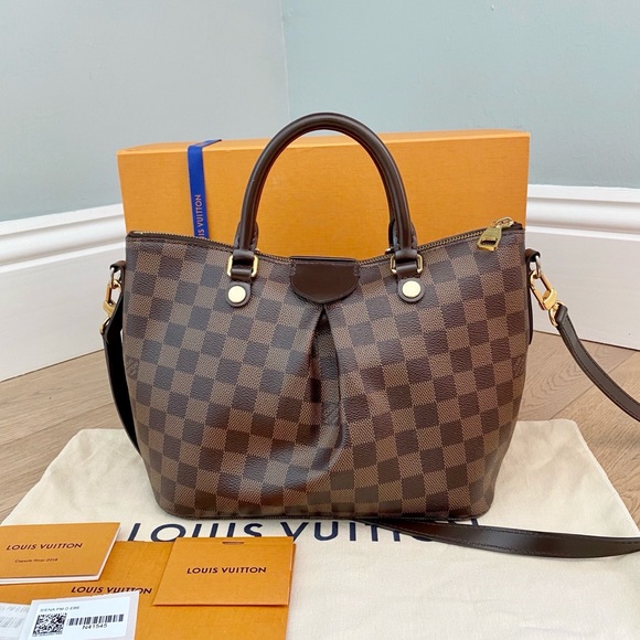✨NEW WITH TAGS✨ Siena PM Damier Ebene Authentic - Picture 3 of 10